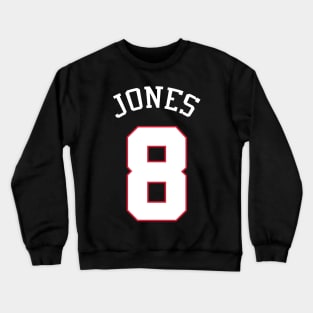 Jones 8, New York Giants Crewneck Sweatshirt